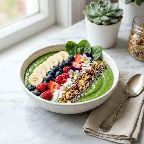 Gluten-Free Green Smoothie Bowl 5 Gluten-Free Green Smoothie Bowl