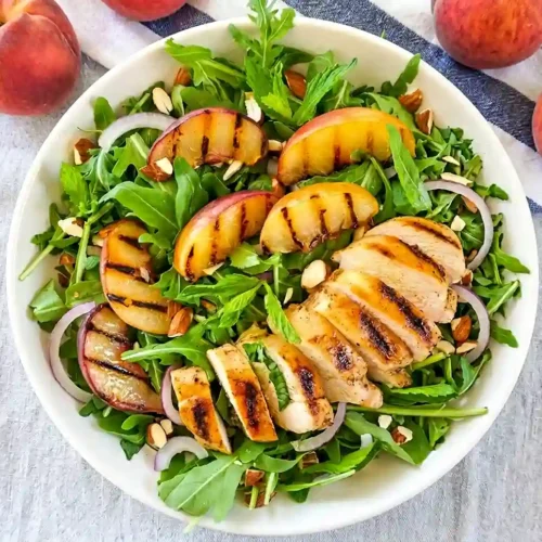 Gluten-Free Grilled Peach Chicken Salad 5 Gluten-Free Grilled Peach Chicken Salad