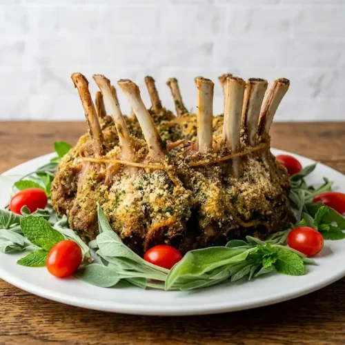 Gluten-Free Herb Crusted Rack of Lamb