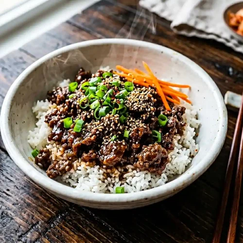 Gluten-Free Korean BBQ Beef Bowls