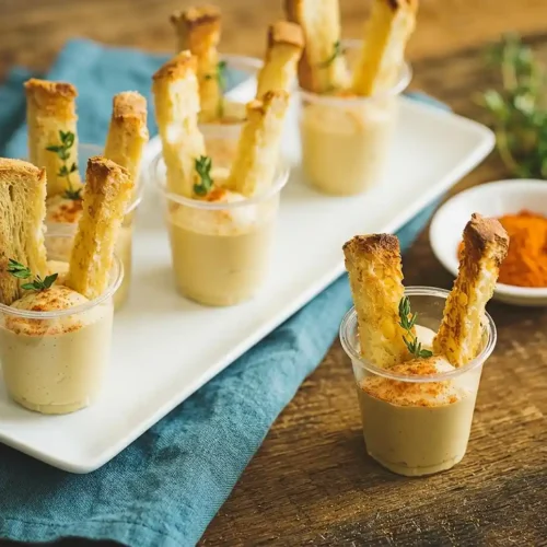 Gluten-Free Loaded Hummus Cups