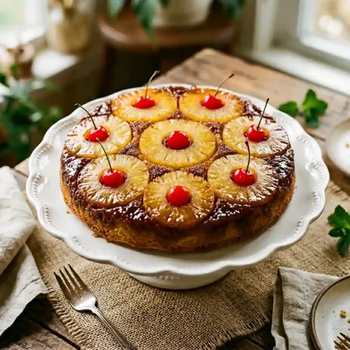 Gluten-Free Pineapple Upside Down Cake
