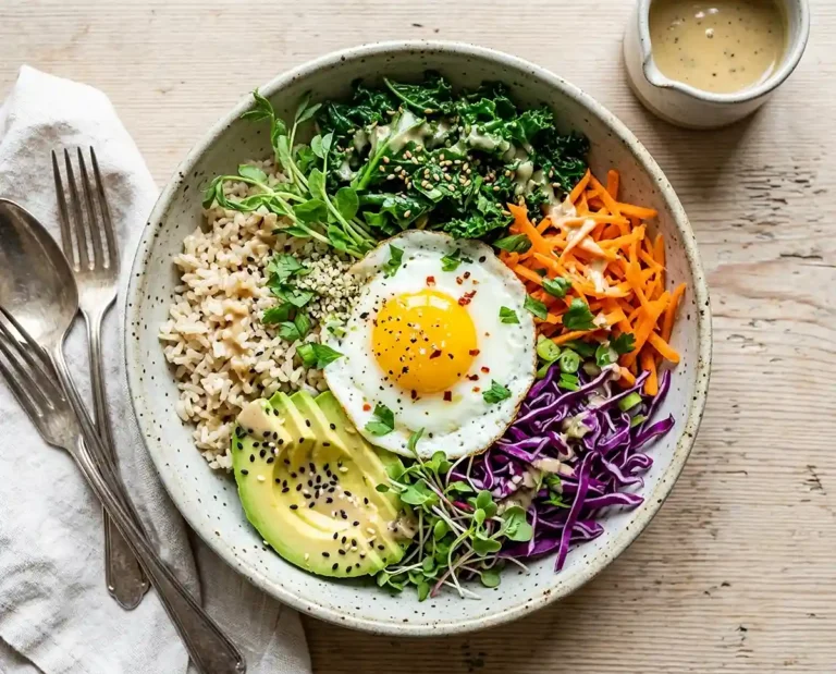 Gluten-Free Rainbow Rice Buddha Bowl