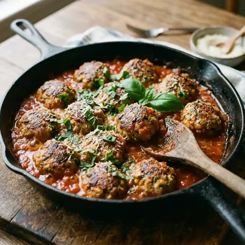 Gluten-Free Turkey Meatball Skillet