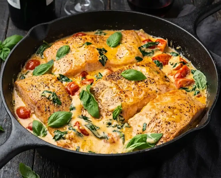 Gluten-Free Tuscan Butter Salmon
