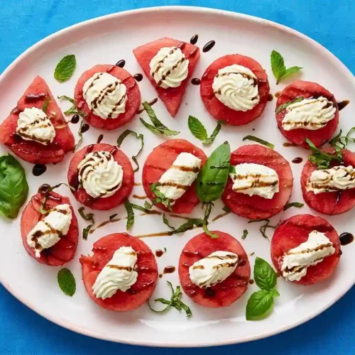 Gluten-Free Whipped Feta Watermelon Bites 5 Gluten-Free Whipped Feta Watermelon Bites