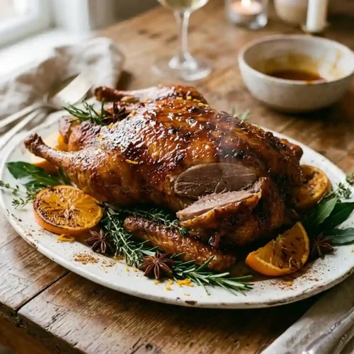 Gluten-Free Whole Roast Duck