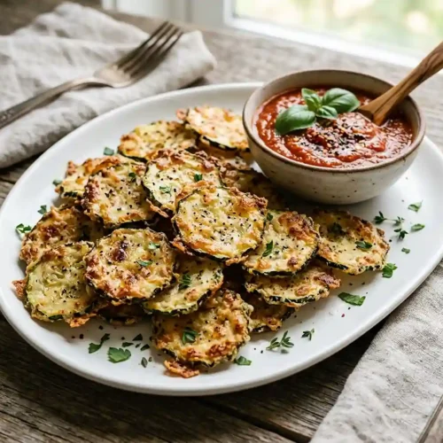 Gluten-Free Zucchini Parmesan Chips 5 Gluten-Free Zucchini Parmesan Chips