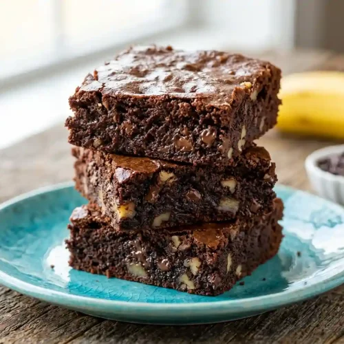 Gluten-Free banana brownies