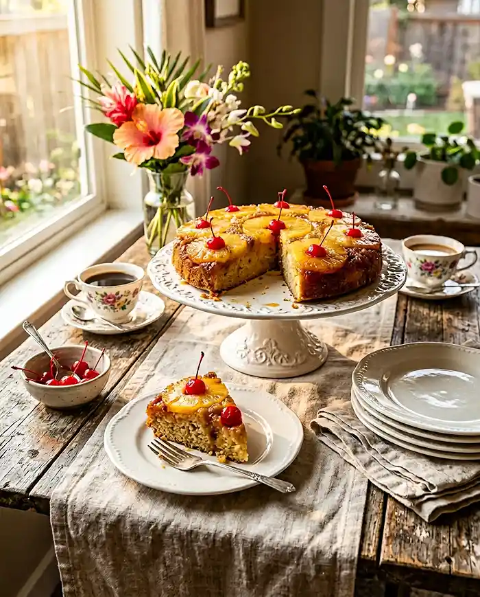 Homemade Pineapple Dessert