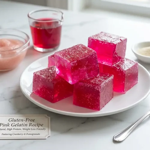 Pink Gelatin Recipe for Weight Loss