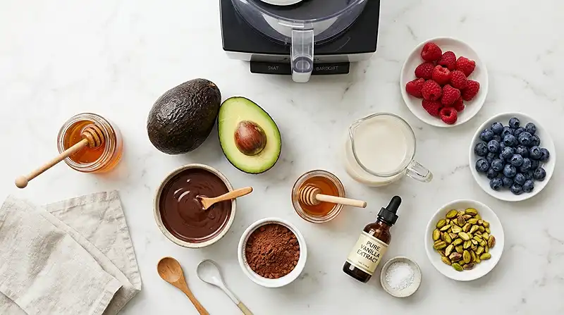 Dairy-Free Chocolate Avocado Mousse 2 avocado mousse dairy free