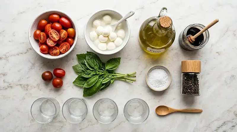 caprese cups gluten free