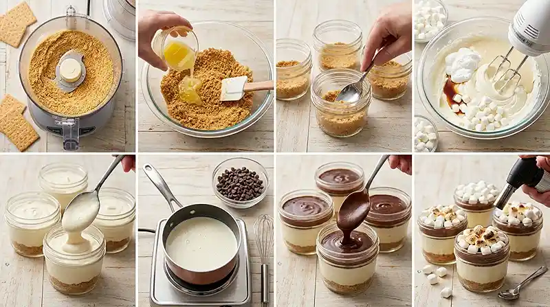 cheesecake jars