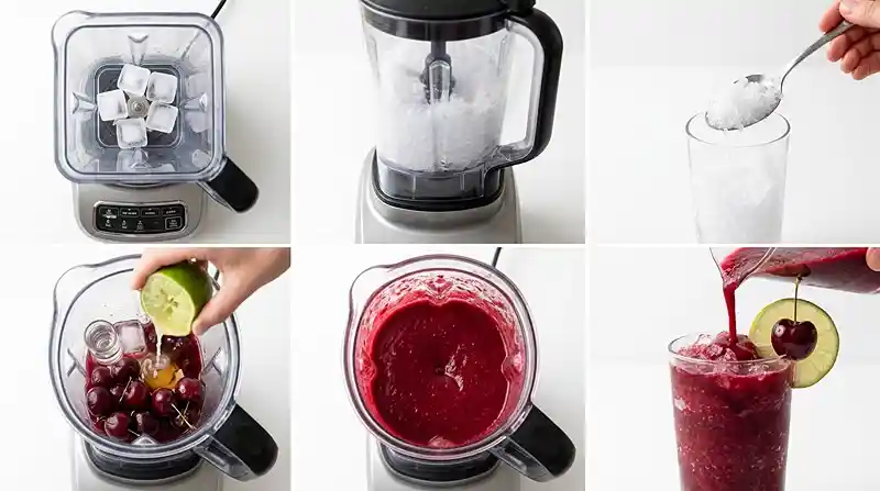 cherry limeade drink