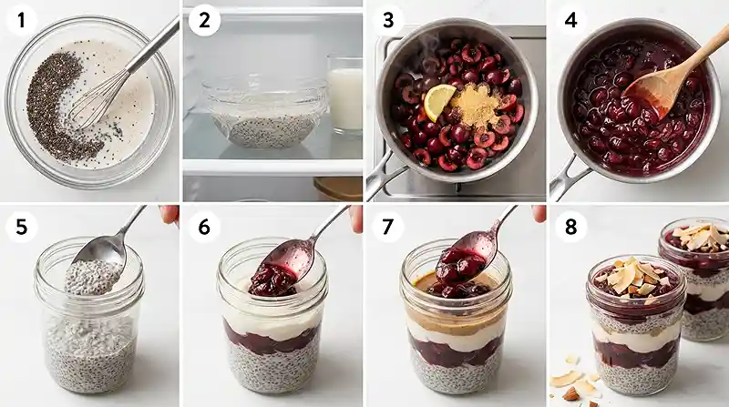 cherry vanilla breakfast