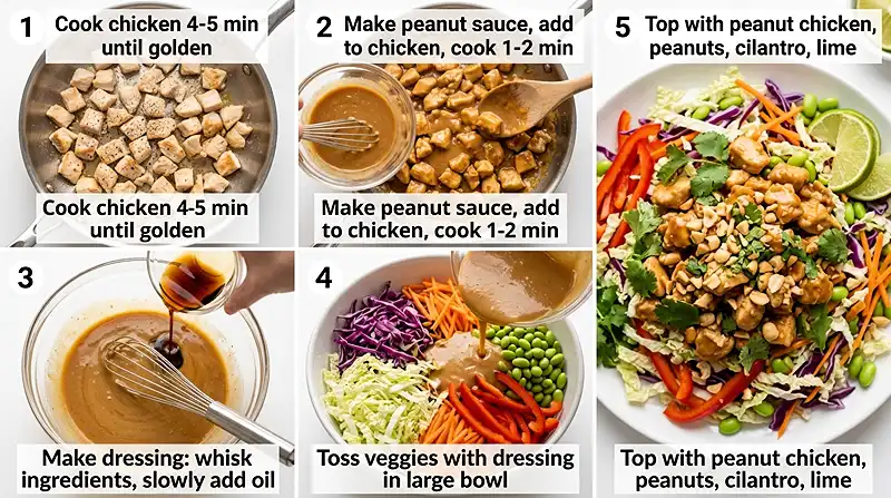 crunchy dinner salad