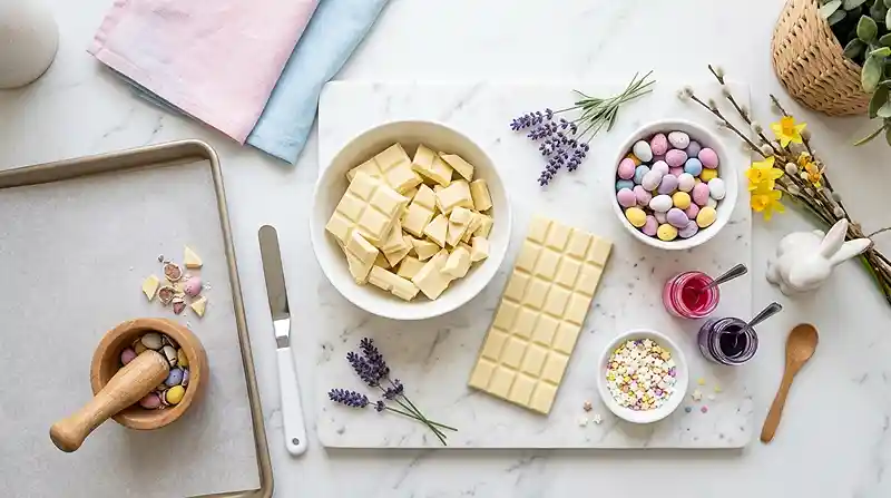 Gluten-Free Easter Egg Bark 2 dairy-free easter egg bark