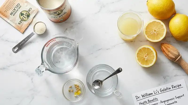 dr. william li gelatin recipe​