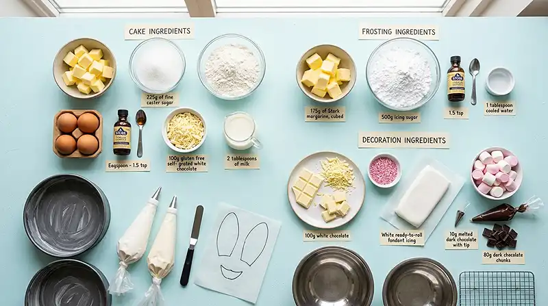 easter bunny cake gluten free