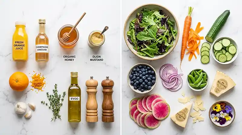 Gluten-Free Spring Mix Garden Salad 2 easter salad