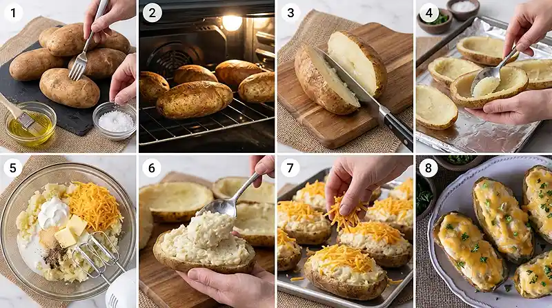 Gluten-Free Twice Baked Potatoes 3 easter side