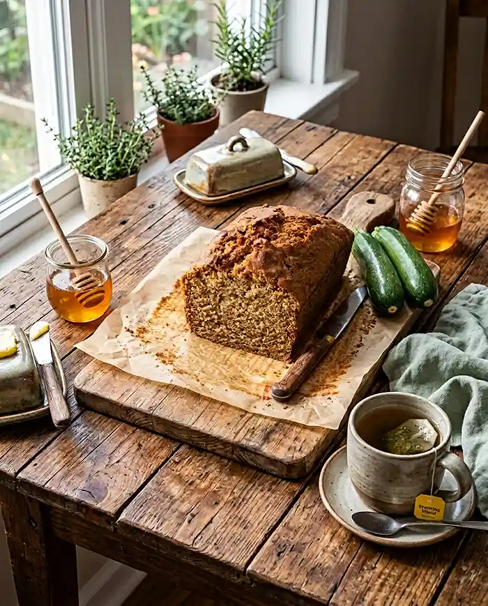 Gluten-Free Zucchini Bread 4 garden zucchini