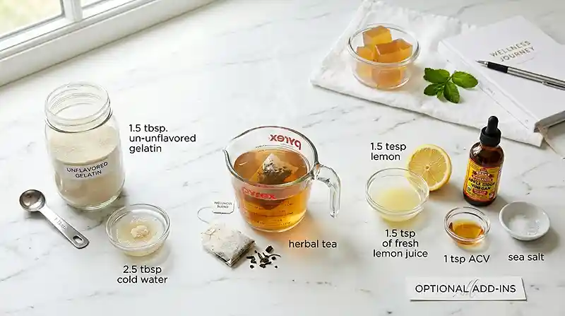gelatin trick recipe for weight loss