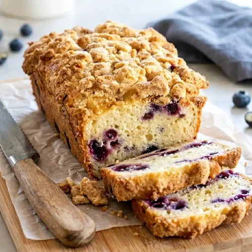 gluten-free blueberry bread