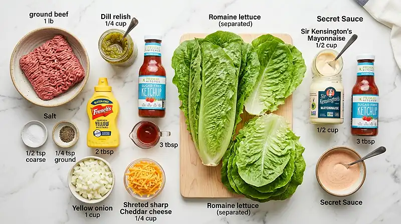 gluten free burger wraps