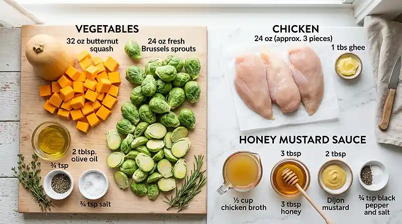 gluten-free chicken sheet pan dinner