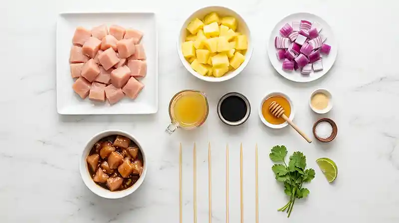 gluten-free chicken skewers