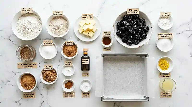 gluten-free crumb bars