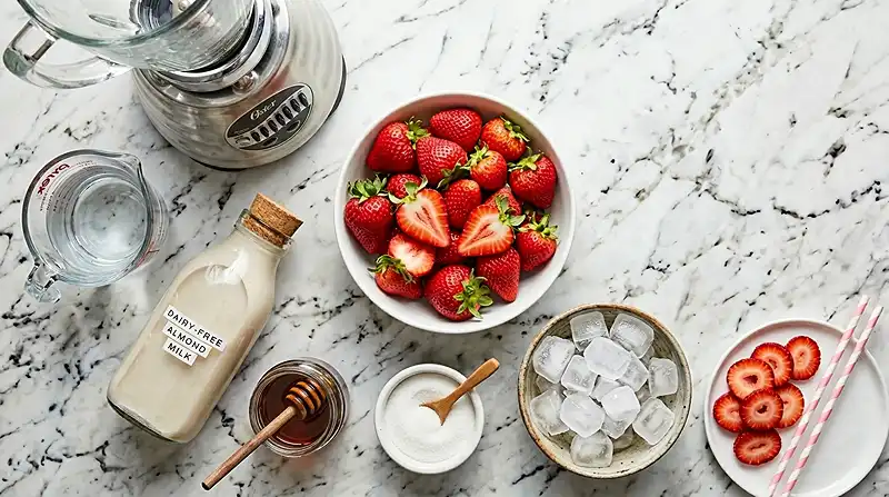 Dairy-Free Strawberry Agua Fresca 2 gluten free dairy free drink