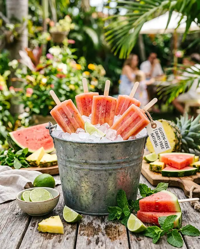 gluten free dairy free popsicles