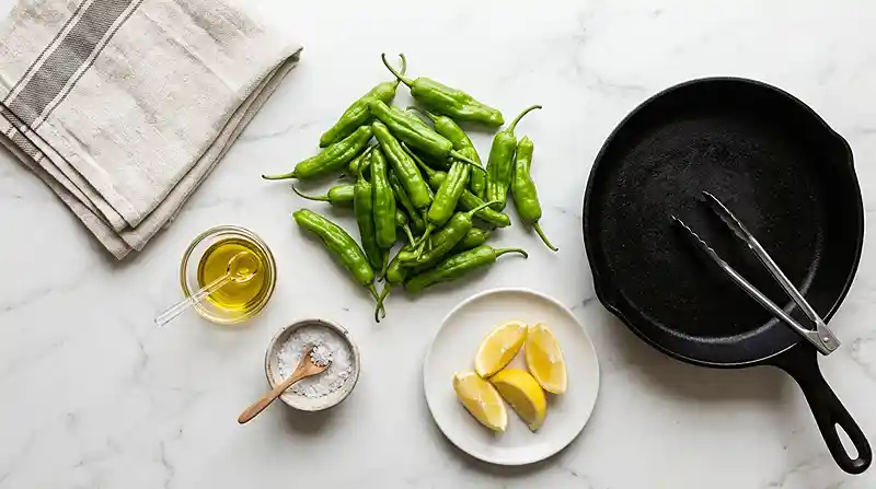 gluten-free shishito peppers