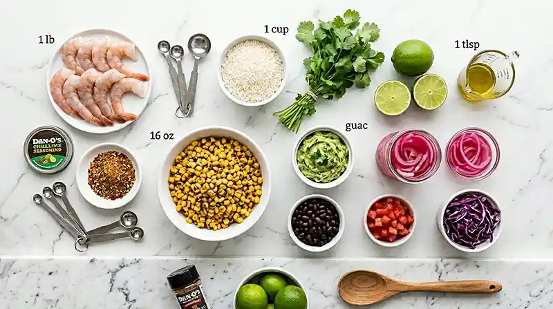 gluten-free shrimp bowls