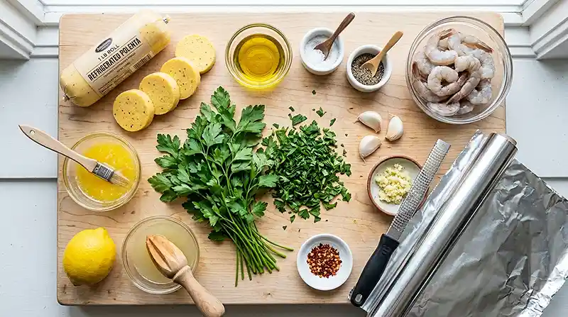 gluten-free shrimp foil packets