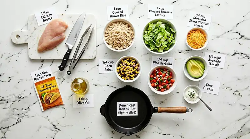 gluten free taco bowls