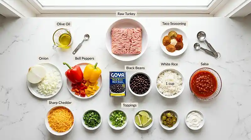 Gluten-Free Ground Turkey Taco Skillet 2 gluten-free taco skillet