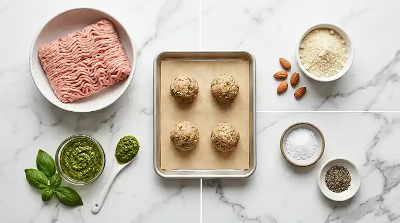 gluten-free turkey meatball bowls