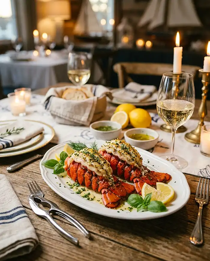 Gluten-Free Herb Butter Lobster Tails 4 herb butter