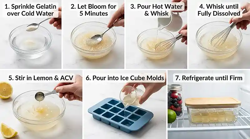 ice and gelatin trick