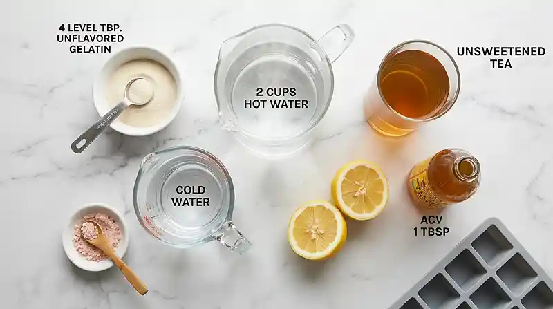 Gluten-Free Gelatin Ice Trick 2 ice gelatin trick