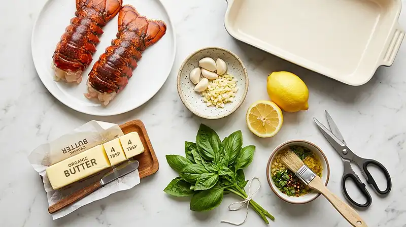 Gluten-Free Herb Butter Lobster Tails 2 lobster tails gluten free
