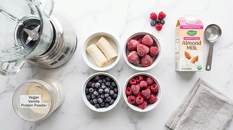 Gluten-Free Dairy-Free Berry Smoothie 2 mixed berries