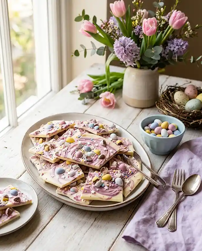 Gluten-Free Easter Egg Bark 4 pastel candy