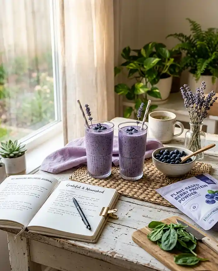 pretty breakfast sip