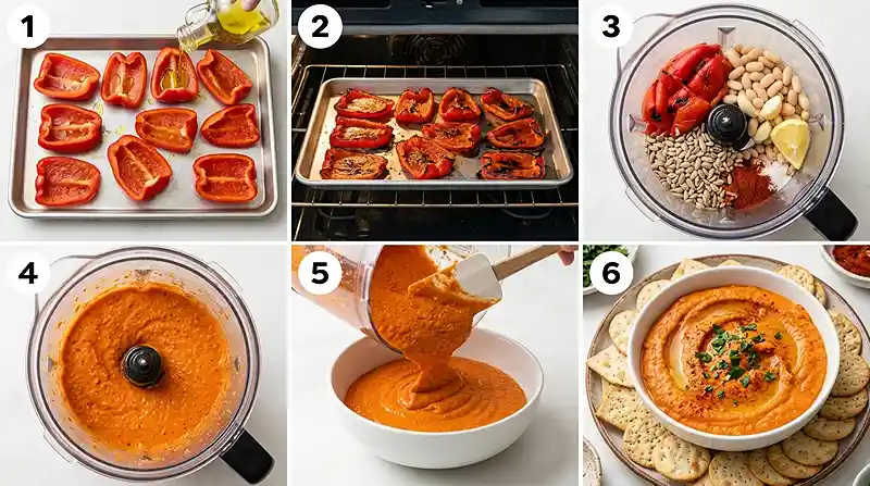 roasted red pepper appetizer