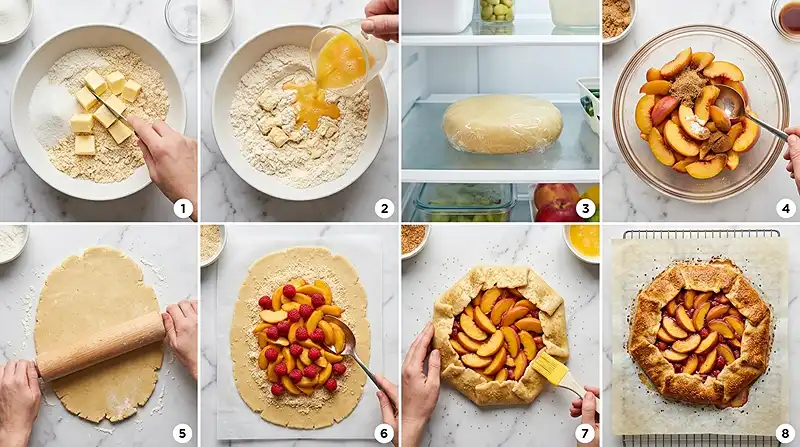 rustic summer baking